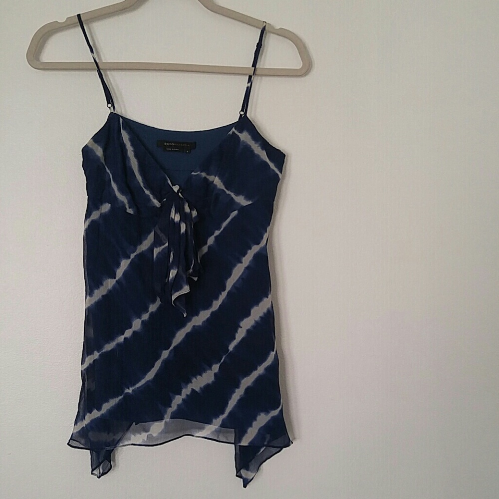 100% Silk BCBG top